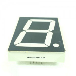 Display De Led Azul Catodo HS-23101AB (69,7x47,8x12mm)